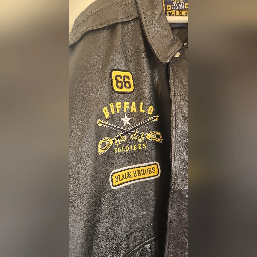 Buffalo Soldiers / Black Heroes Commemorative Military Jacket- Men's Size 5XL - Picture 6 of 16